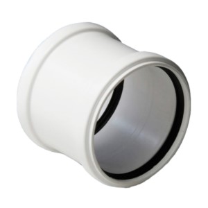 Муфта бесшумная (белая)