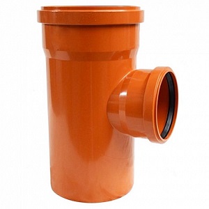 Тройник наружный (рыжий)