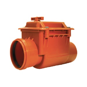 Обратный клапан наружный (рыжий)